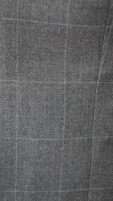 Marynarka Atelier Torino (Ermegildo Zegna) Rozmiar 26(XL) Szara Krata