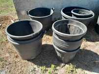 Baldes ou vasos plastico