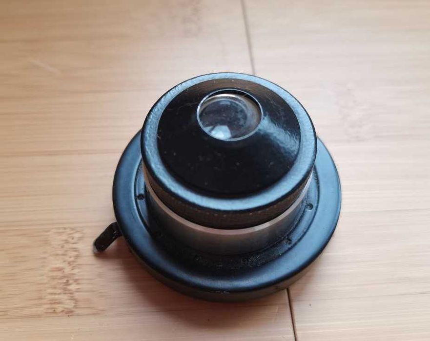 Конденсор св. поля КОН-3, ЛОМО, с откидной рамкой + фронтальная линза