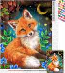 Zestaw do diamond painting "Lisek"  (haft diamentowy)