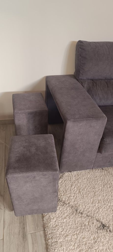 Sofá com chaise longue 260cm