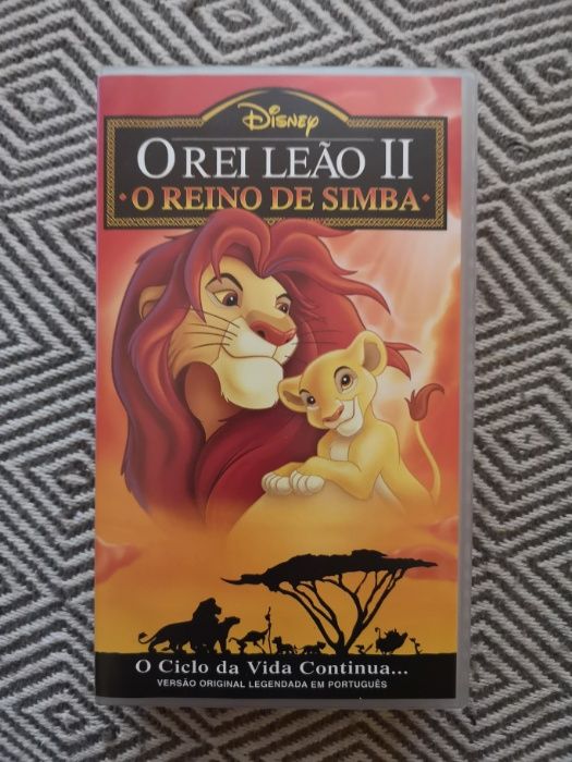 Filmes Disney Animação - VHS