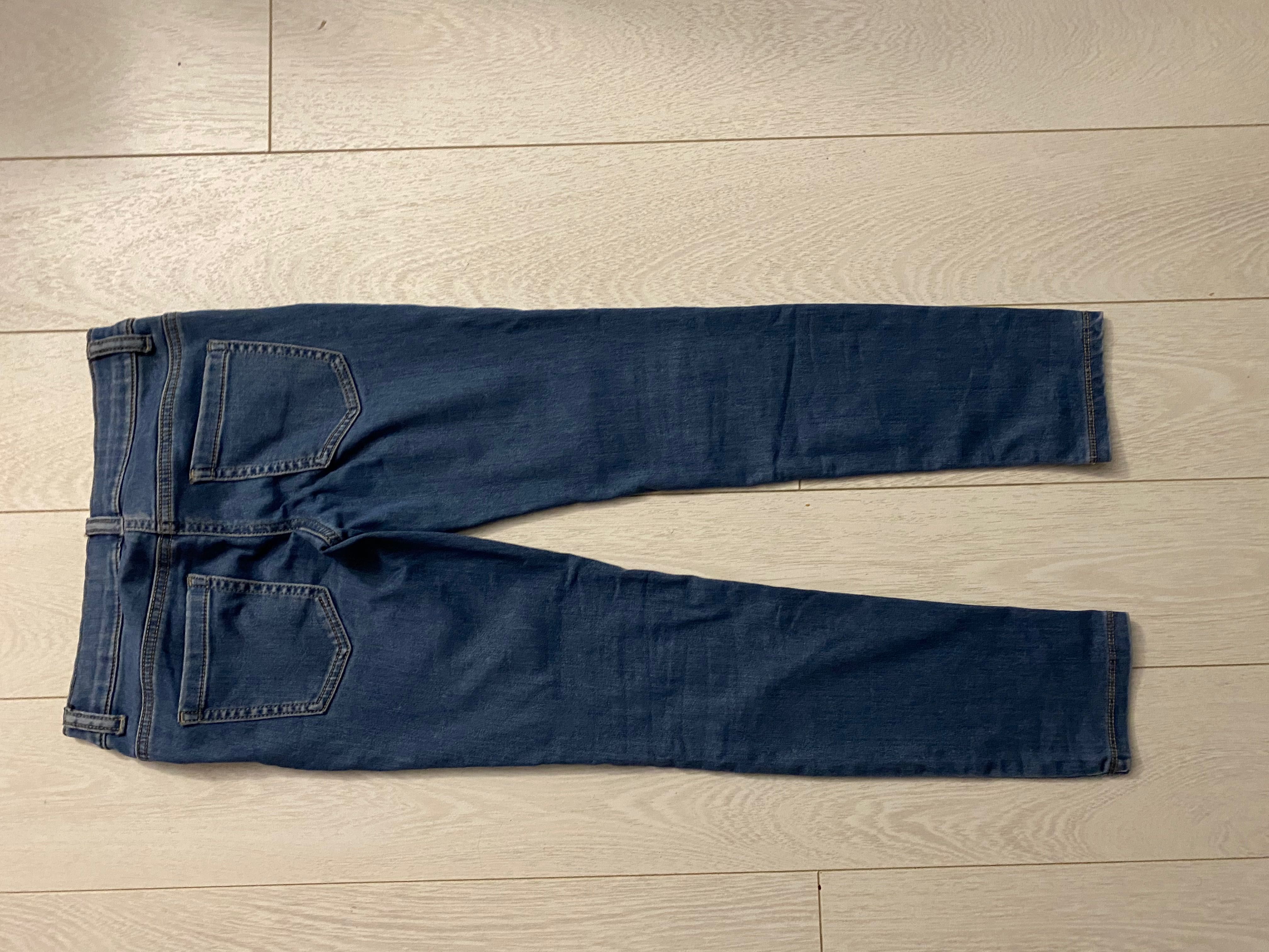 Spodnie jeans elastyczne dla dziewczynki 150cm 11 lat