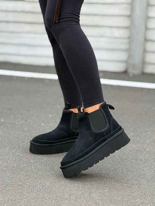 Жіночі зимові угги-челсі Stilli (36-41) Черевики на хутрі Взуття