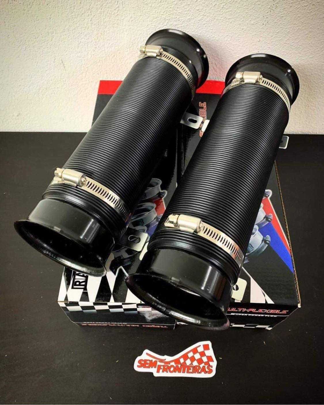Tubo Puxada de Ar 76mm Para-choques