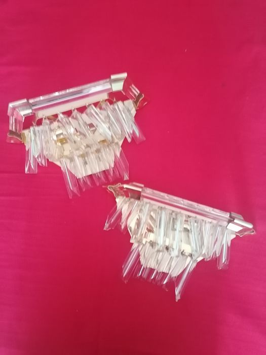 Apliques parede vidro