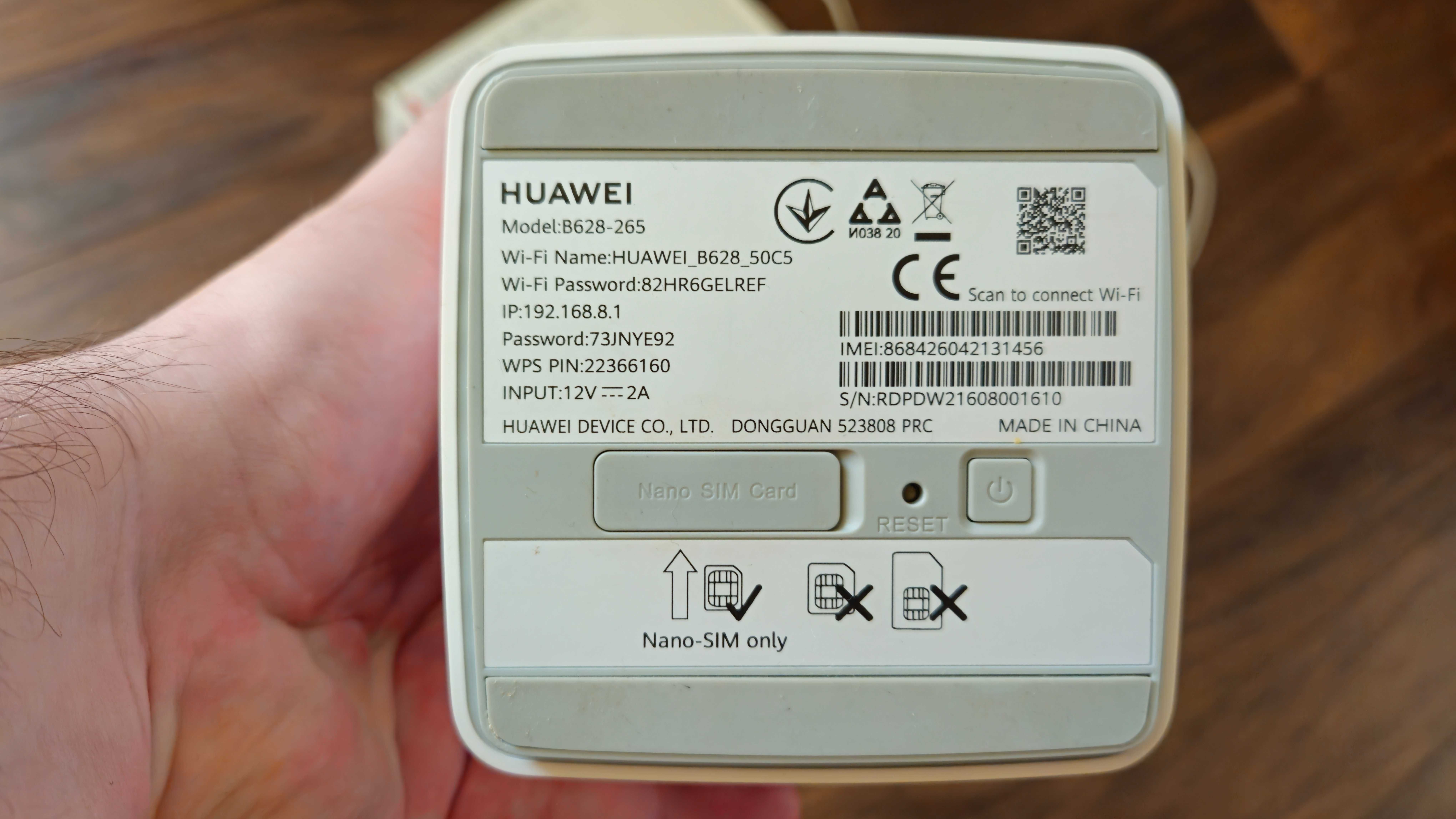 router LTE Huawei 4G CPE Pro 2 BEZ SIMLOCKA