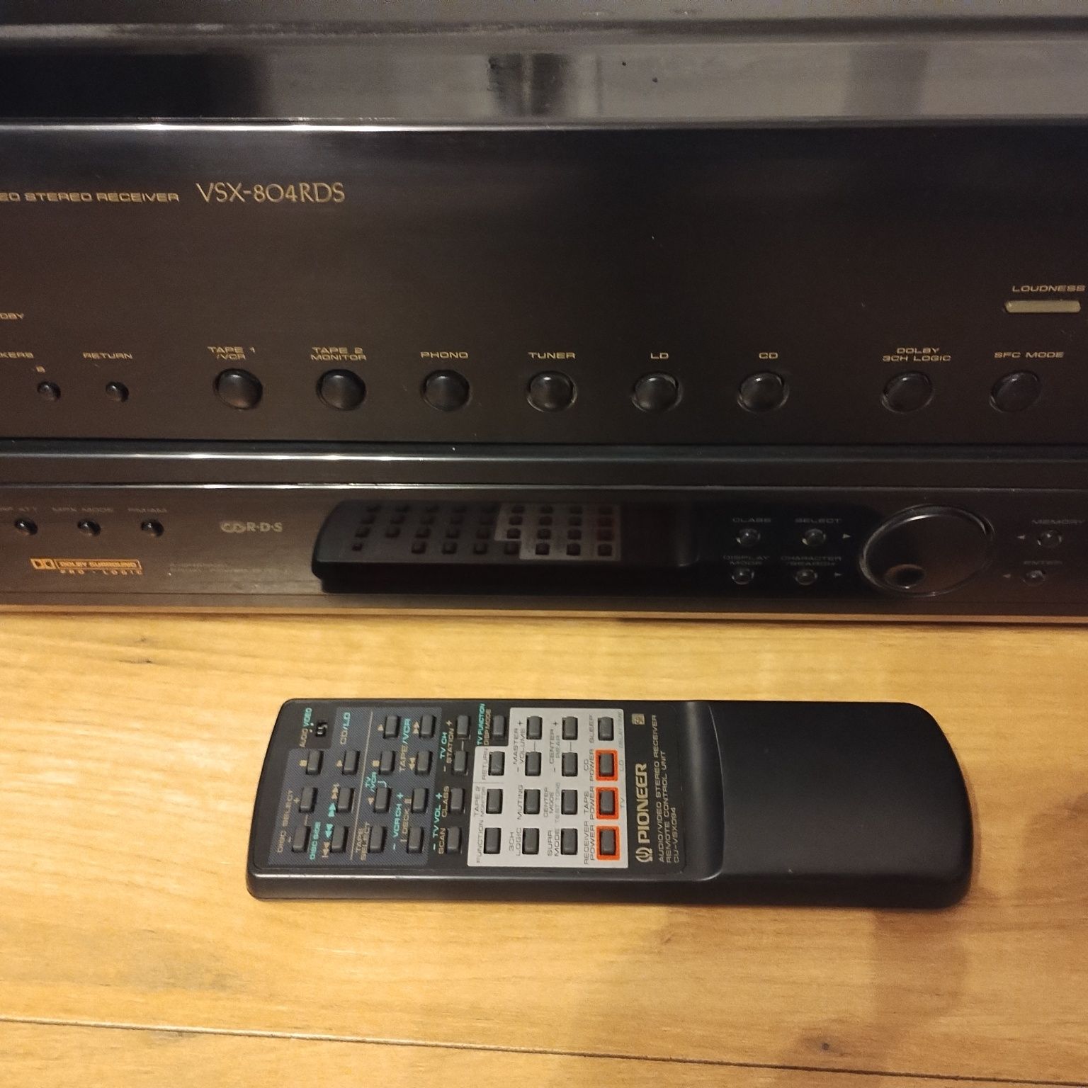 Pioneer VSX 804 RDS Pilot Amplituner Wzmacniacz