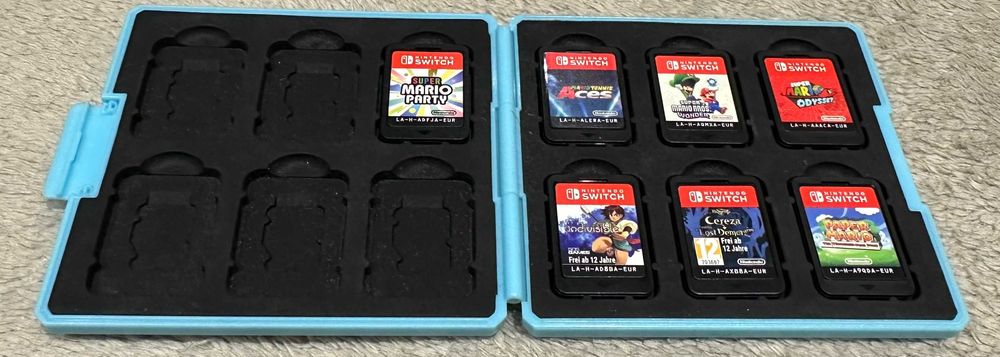 Pack Nintendo Switch COMPLETO — Comando + Bolsas + Jogos (versão 1)