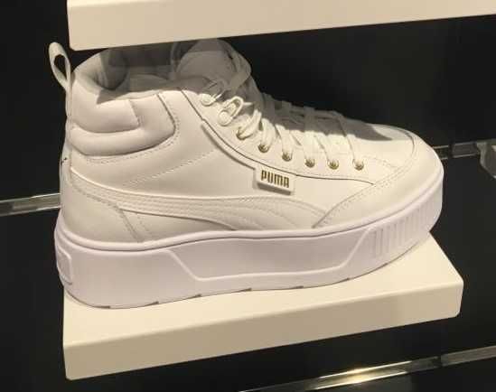 Buty sportowe Puma Karmen Mid Białe