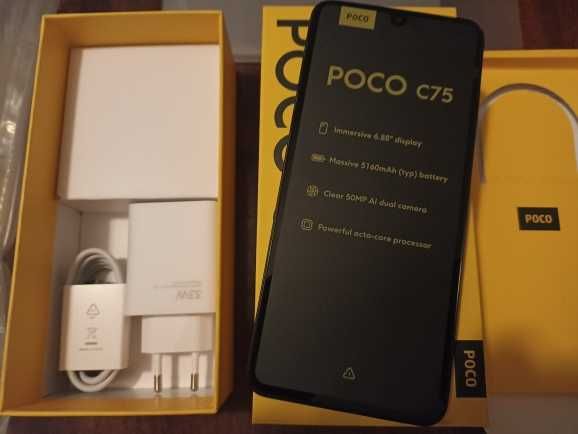 Poco c75 NFC gold