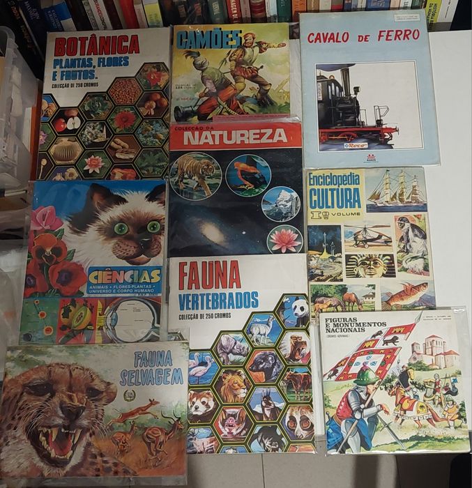 Cadernetas Completas - Várias | Ver descrição, lista e fotos