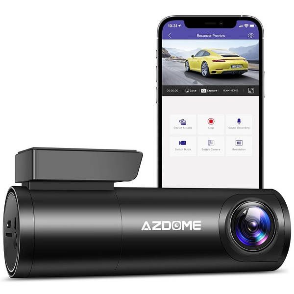 Смарт-видеорегистратор Azdome M300 с WI-FI 1080P FHD с голосовым управ