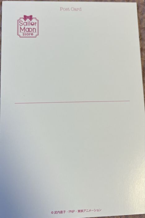 Sailor Moon pocztówka Usagi Tsukino czarodziejka z księżca