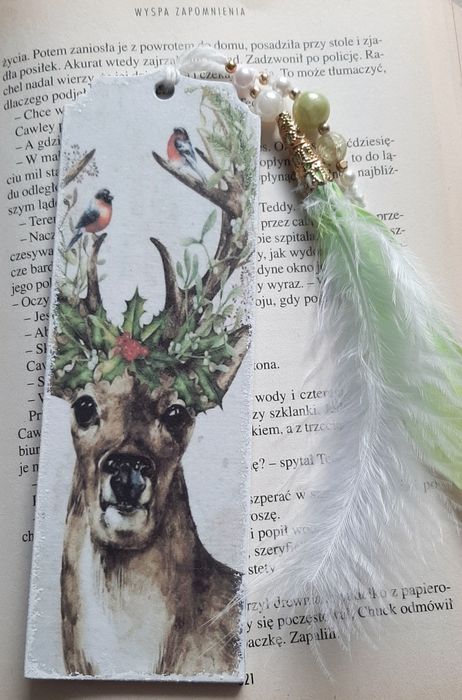 Zakładka jeleń do książki