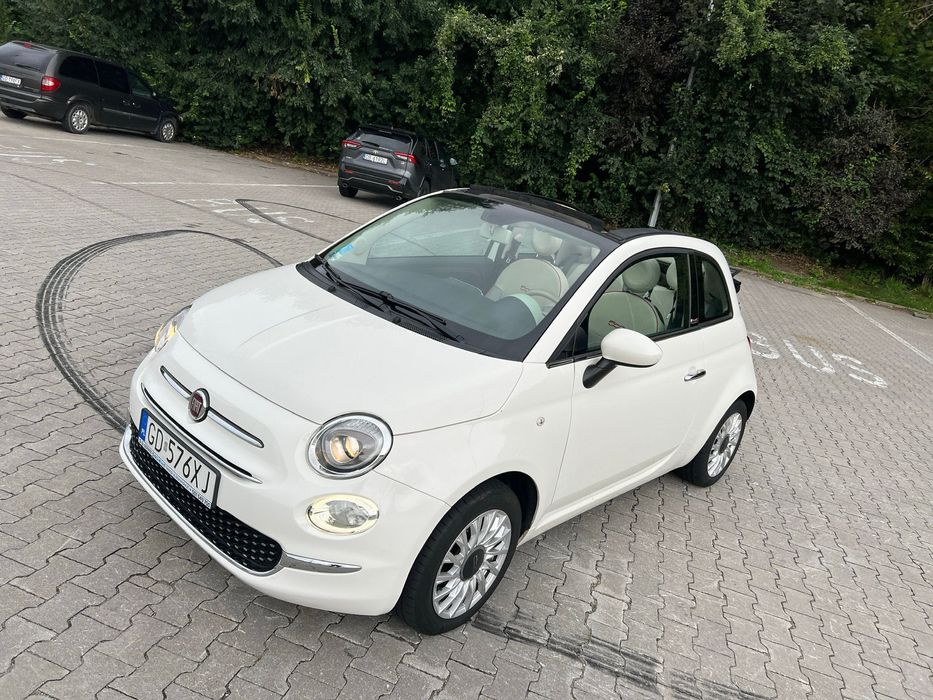 Fiat 500C Cabrio 1.2 LPG 2016 89 tys. km Ekonomiczny  Dach elektryczny