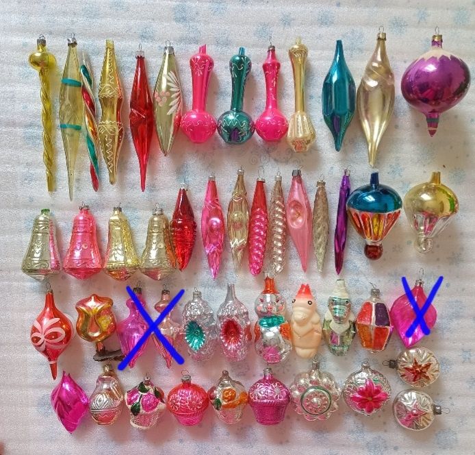 Елочные игрушки СССР