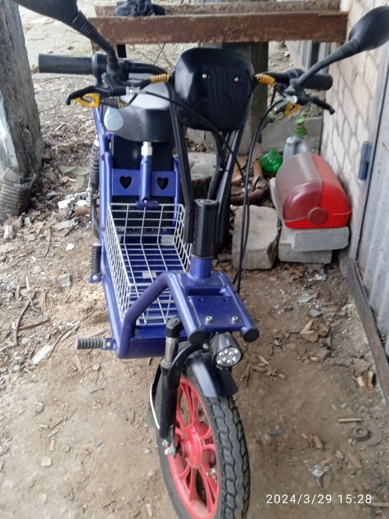 Электро скутер 48v 400ват