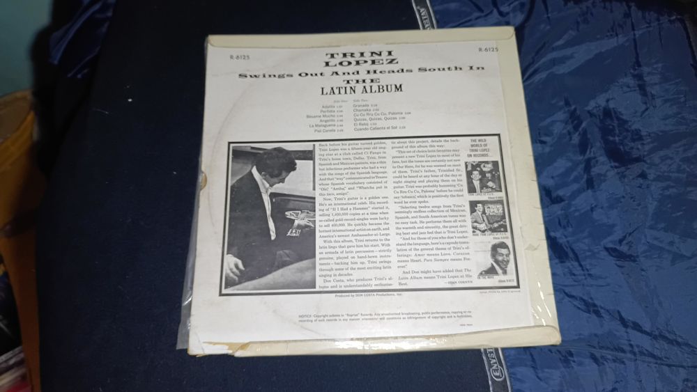 Trini Lopez_The latin album vinil