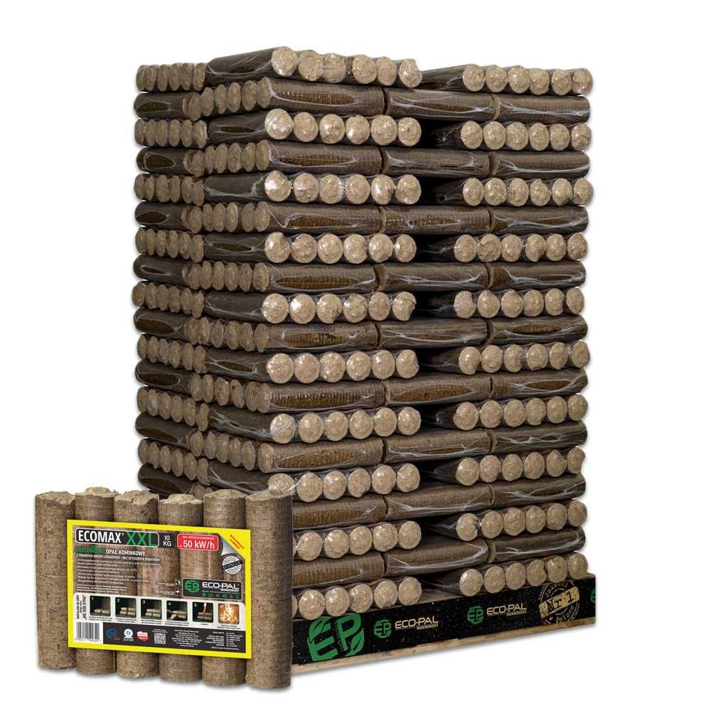 Brykiet liściasty wałek ECOMAX 950 kg