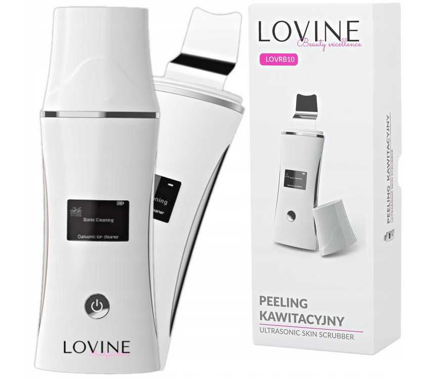 Lovine Peeling kawitacyjny do twarzy LOVINE LOVRB10 5 w 1 Prezent