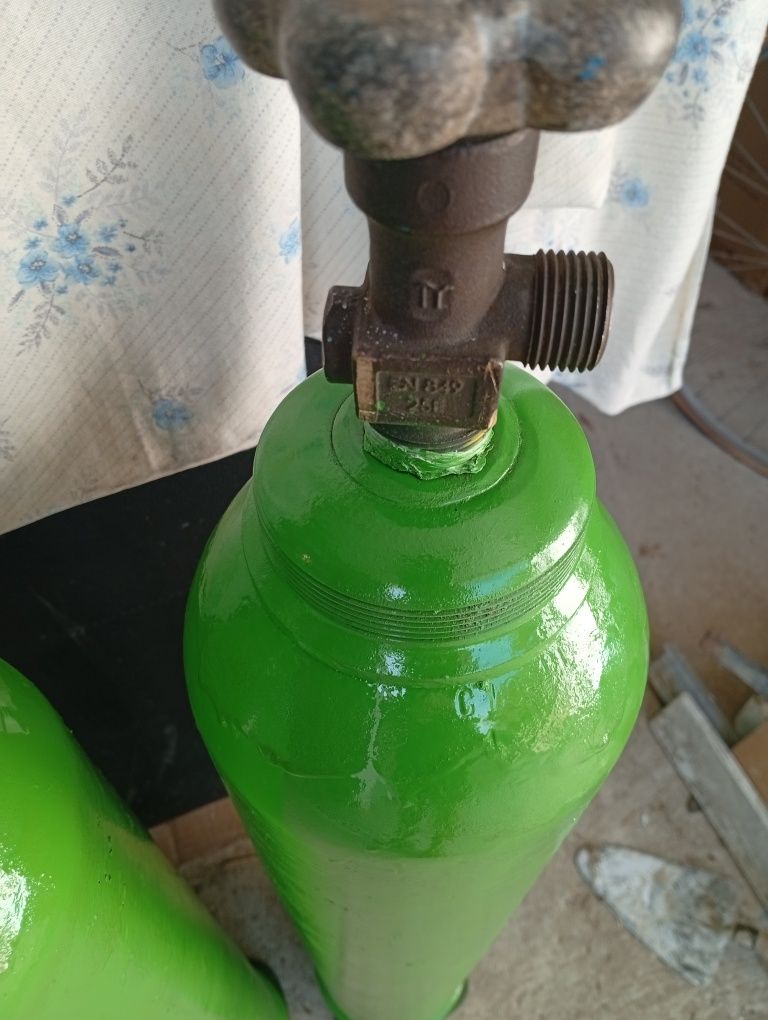 Garrafa árgon ou CO2