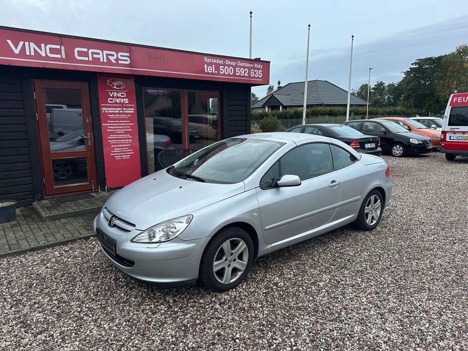 Peugeot 307 CC Pierwszy właściciel,opłacony,faktura VAT marża