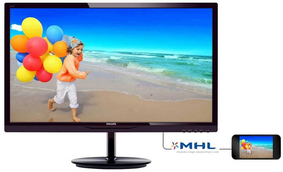 Монитор Philips 284E5QHAD, диагональ ("): 28