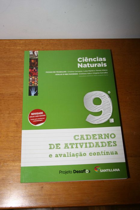 Manual + Caderno de Atividades "Ciências Naturais - 9º ano"