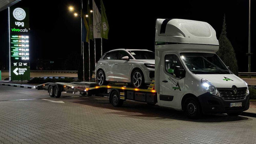Евакуатор, перевезення авто по Україні, доставка авто з країн Європи
