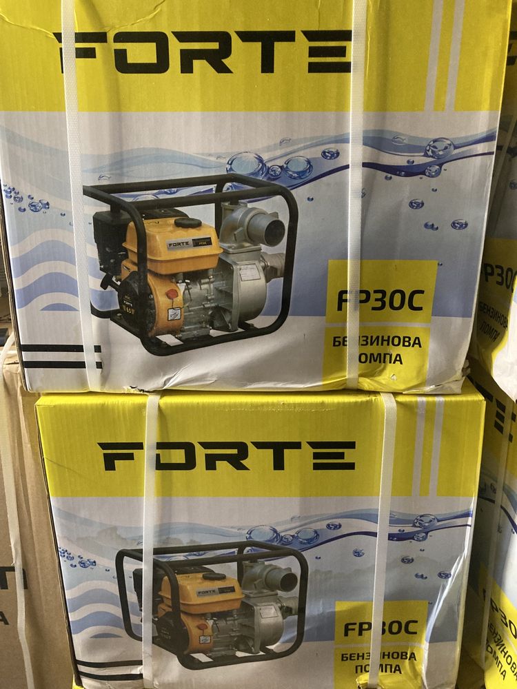 Мотопомпа Forte FP30C, пр-ть 60 м3/ч