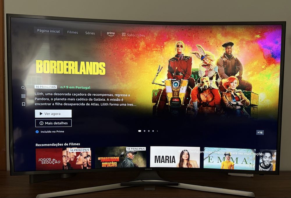 TV Samsung 49” curva