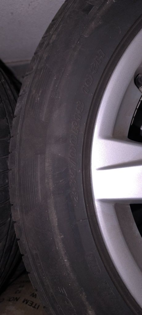 Jantes 18 Audi com pneus novos
