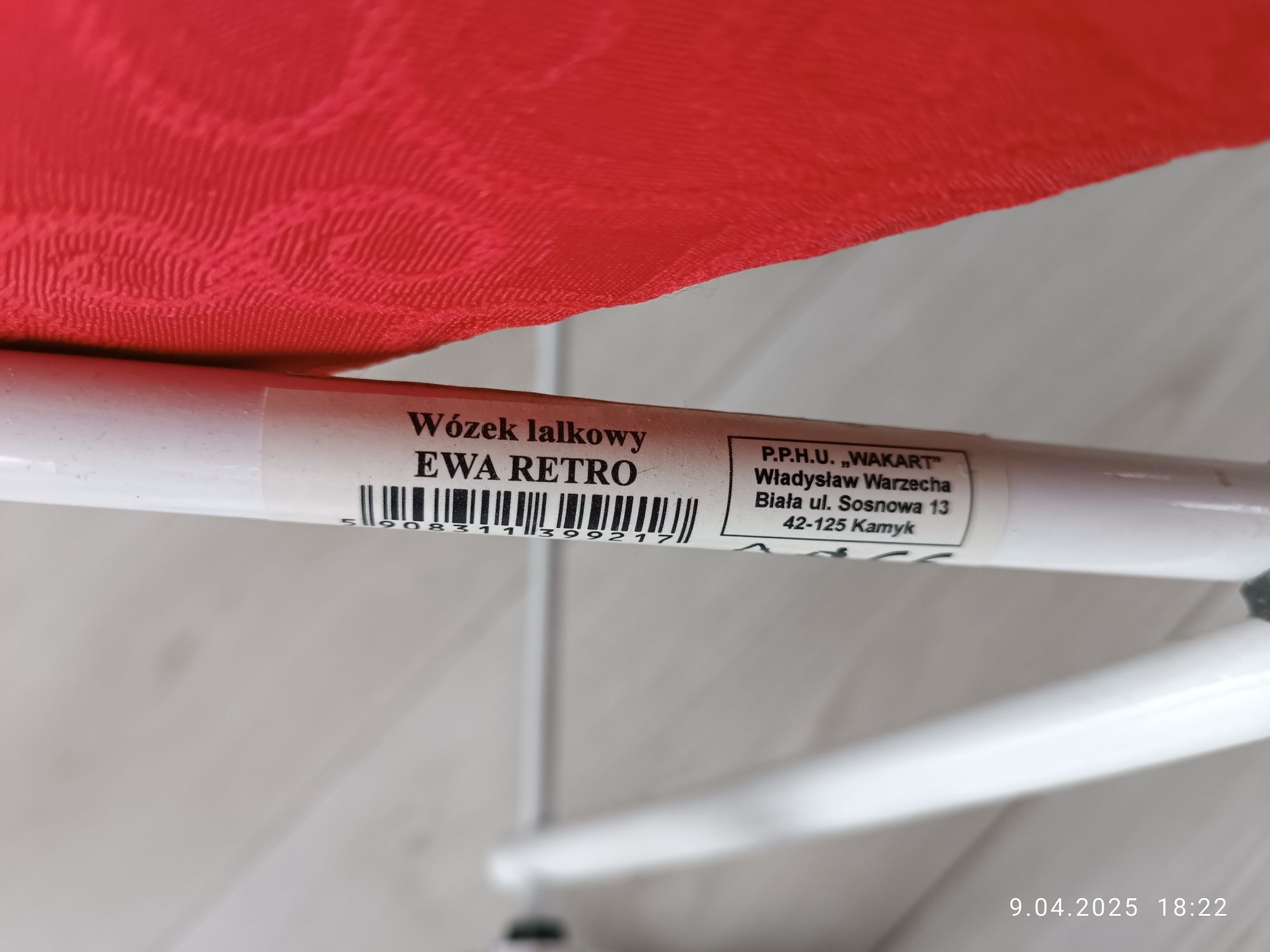 Wózek lalkowy Ewa Retro