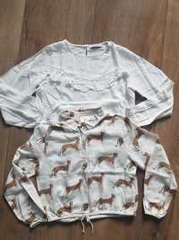 H&M kelzuki lampart koszule dla dziewczynki 134/140