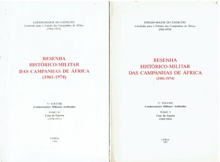 1544 Coleção da “Resenha Histórico – Militar das Campanhas de África,