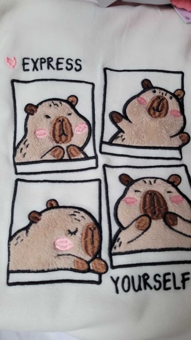 Ciepła piżama polarowa z postaciami kapibary PRIMARK