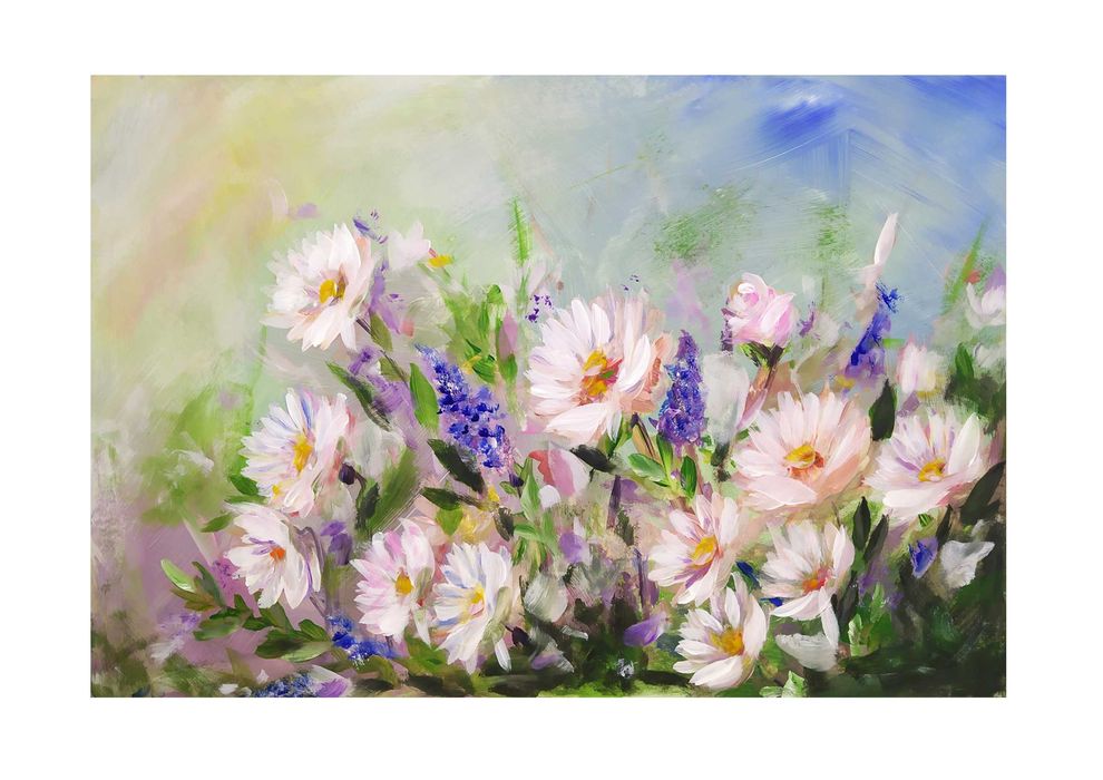 Obraz ręcznie malowany - 40x30 - Płótno - Akryl