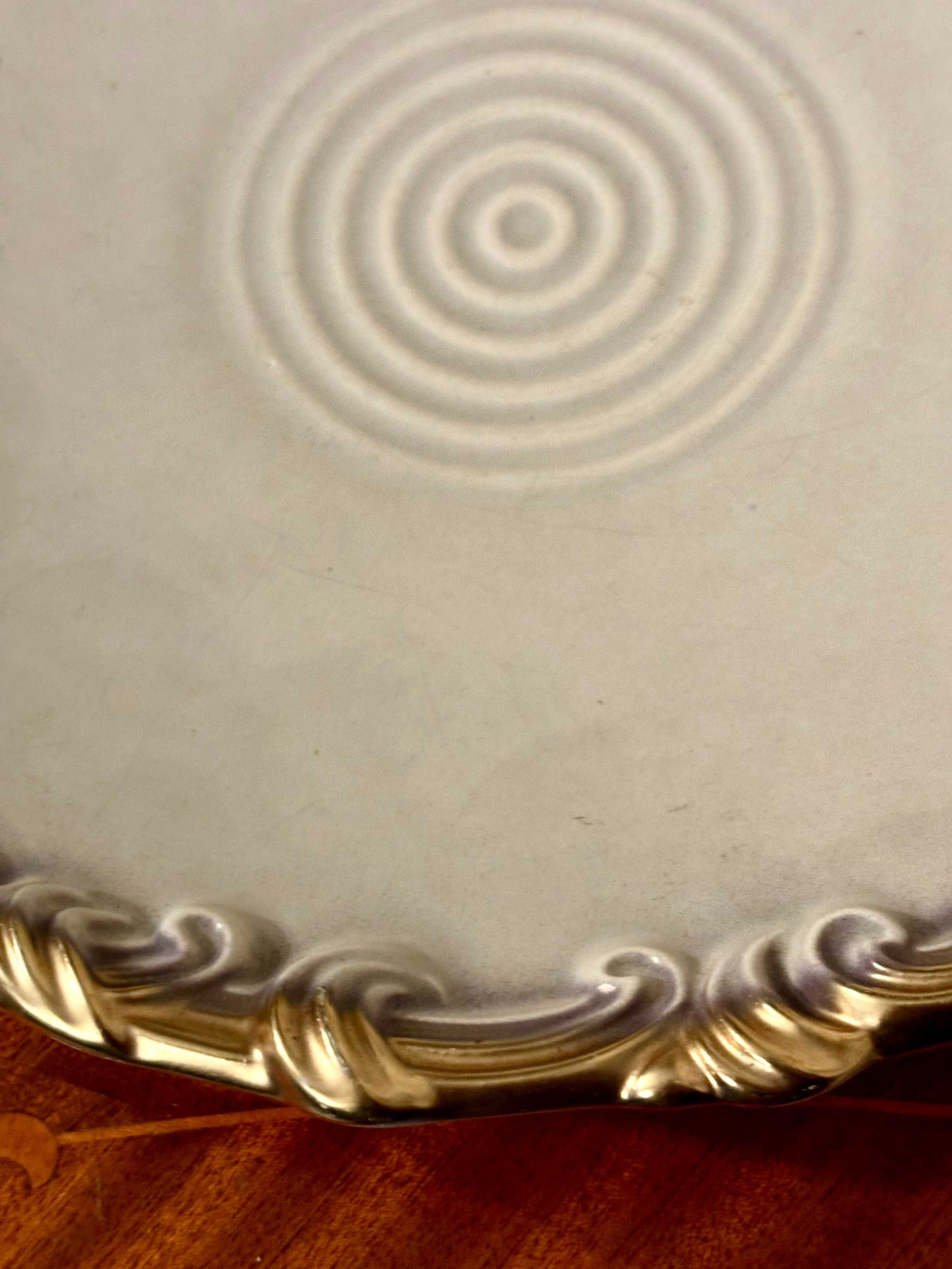 Patera ceramiczna, ciężka, duża 29 cm, KIM Ceramics