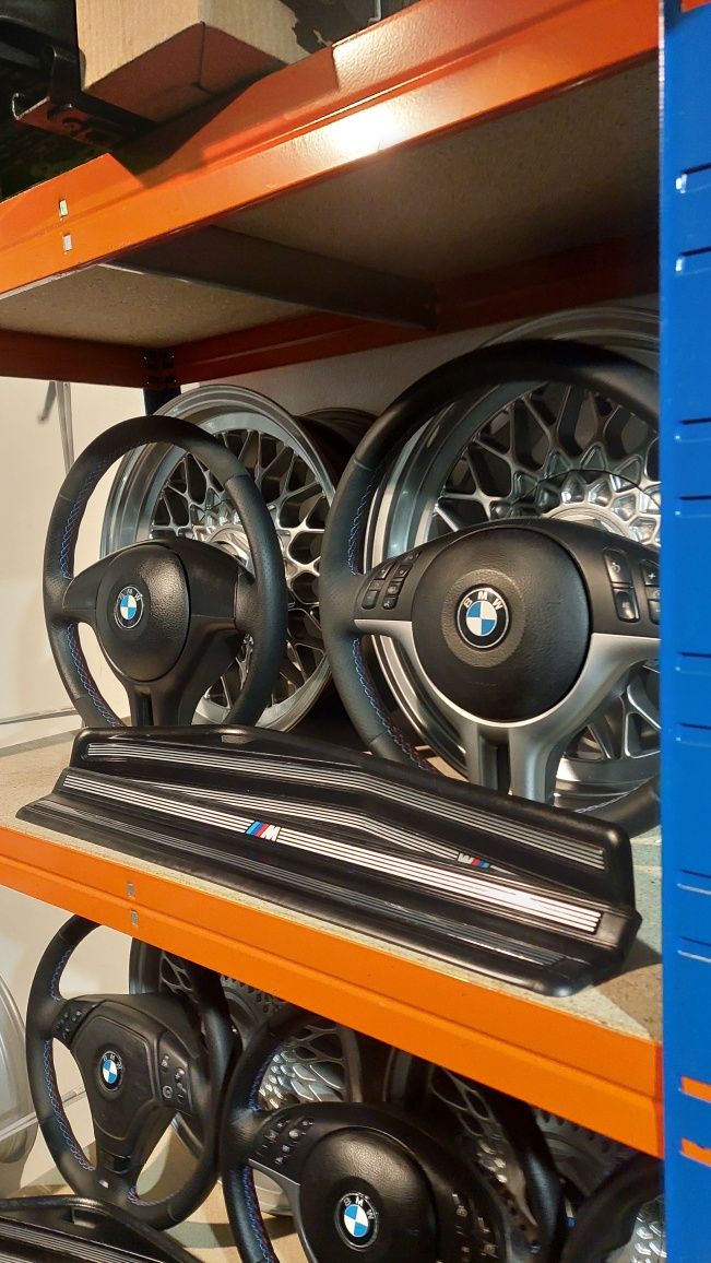 Jantes, volantes,Soleiras, variadíssimo material bmw para e46