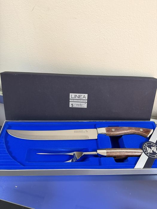 Подарочный набор Цептер штопор+ орехокол, вилка+ нож Zepter