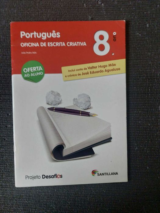 Manual escolar de Português 8º ano