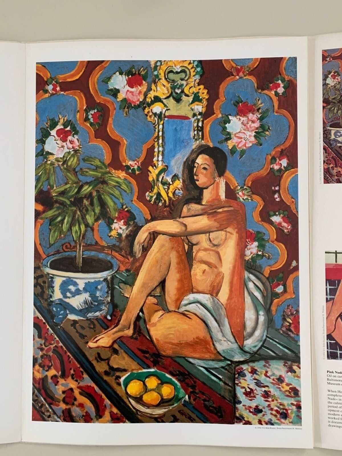 Matisse 1994 Taschen Poster Book: conjunto raro 6 posters 31x44cm