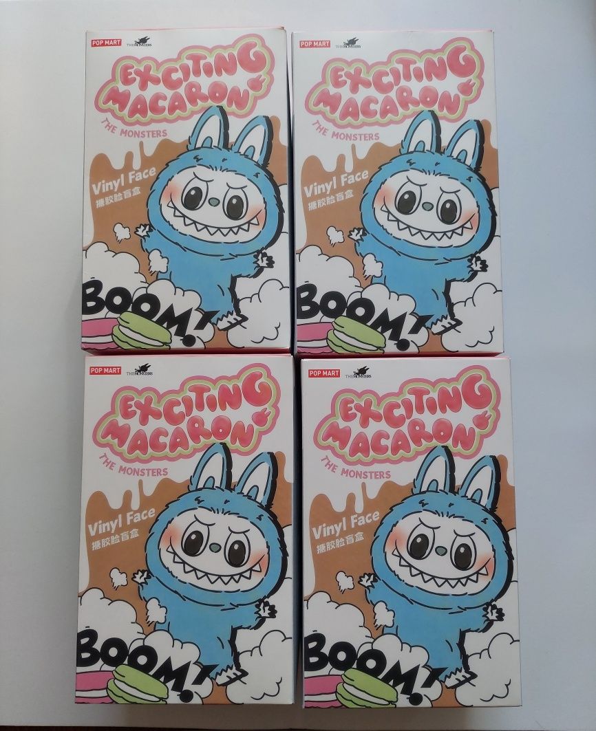 Лабубу брелок Exciting Macaron рожевий