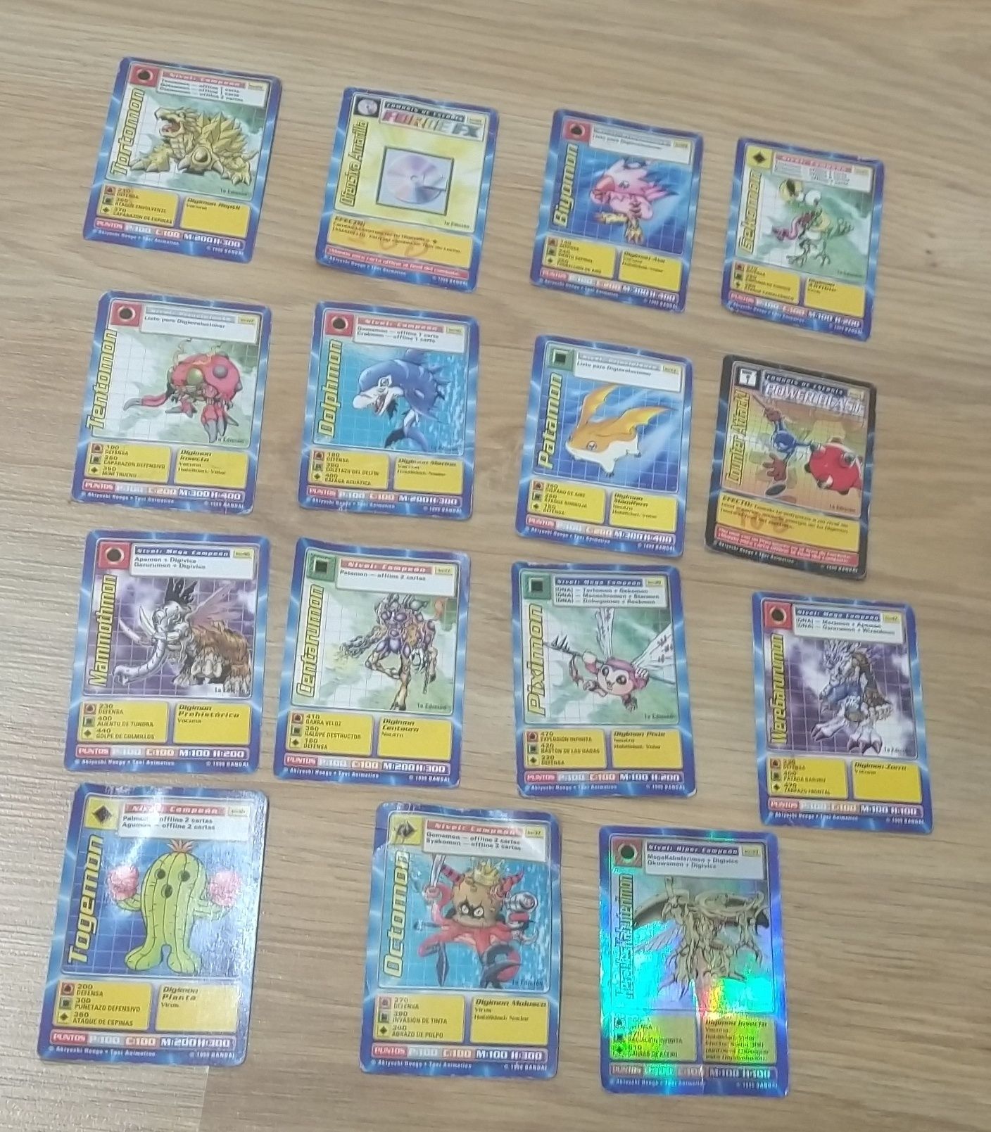 Digimon - Set de iniciação em espanhol - Incompleto