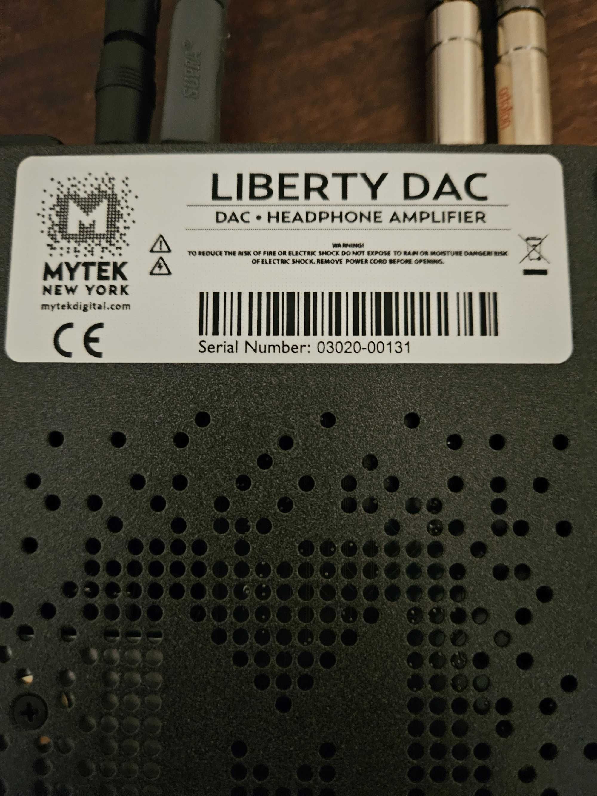 Mytek Liberty DAC + Supra USB 2.0 A-B