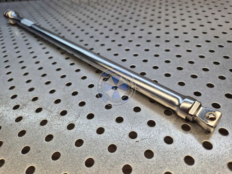 Przedłużka uchylna 1/2" 400mm Cr-V długa przedłuzka do kluczy 1/2"