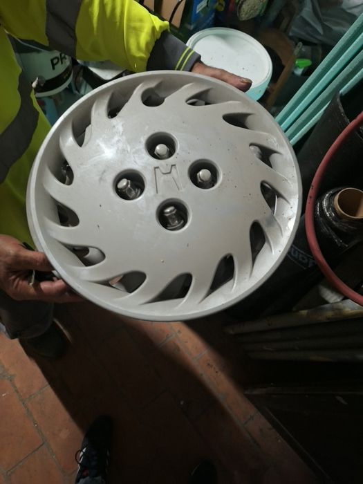 Rodas completas com tampões Honda originais