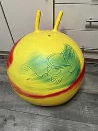 Мяч детский для фитнеса с рожками