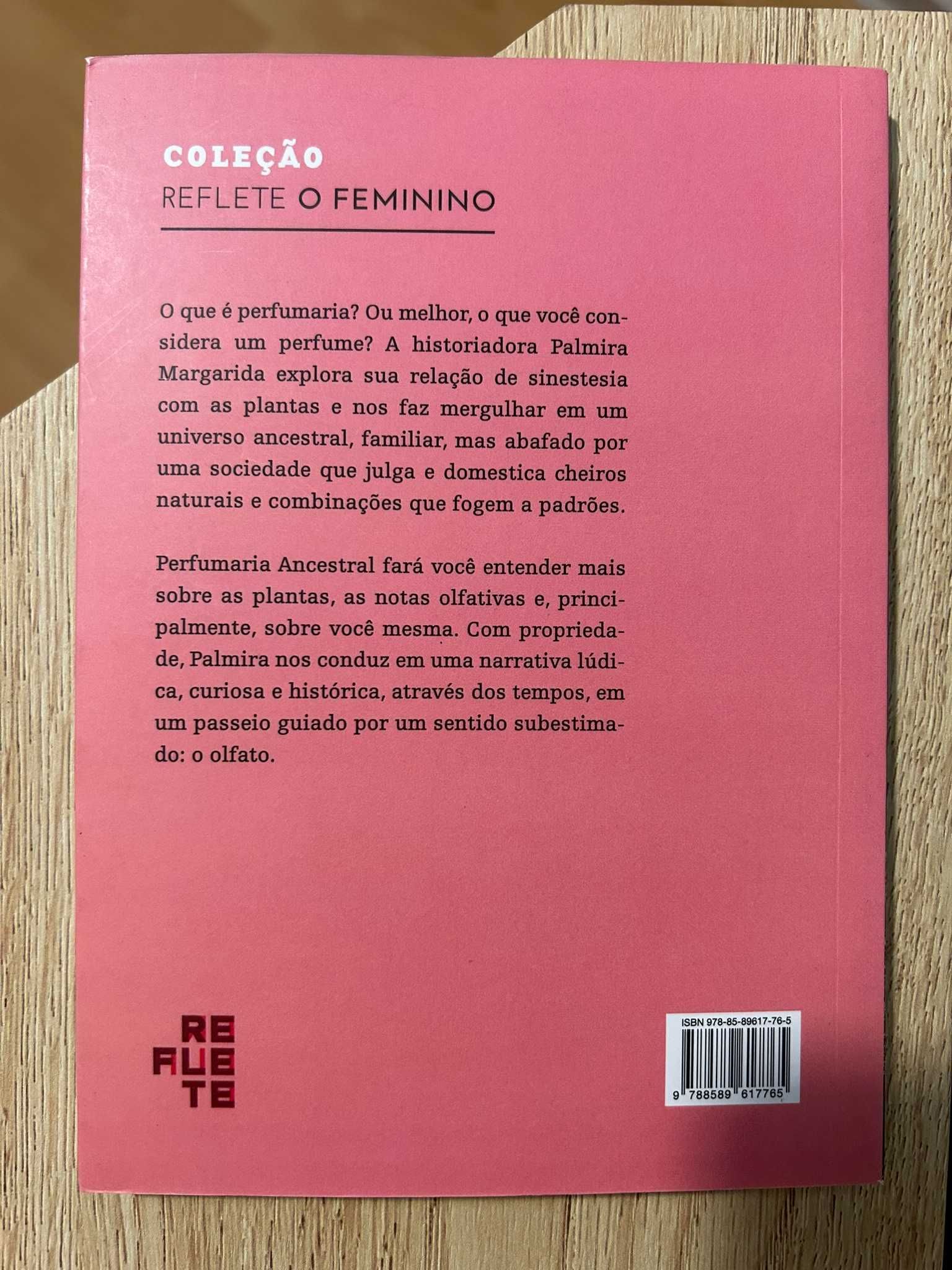 Livro A perfumaria ancestral - Palmira Margarida